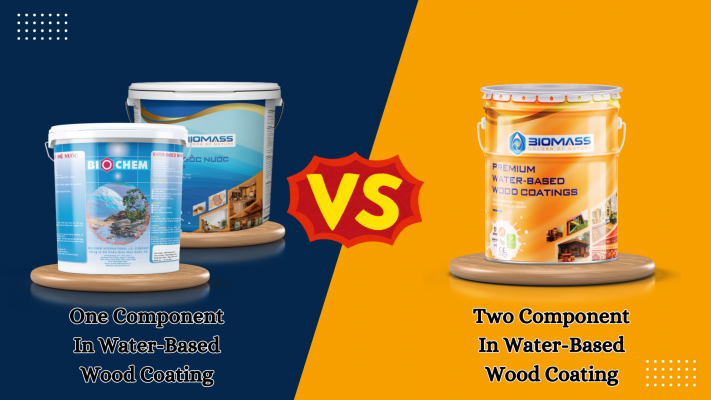 water-based-wood coating-comparing-one-and-two-components